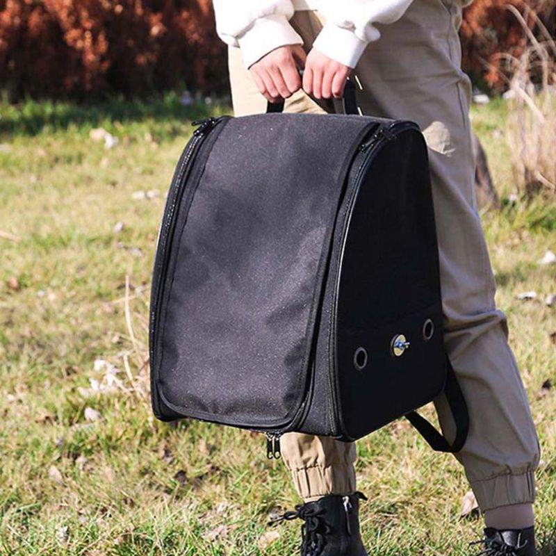 Portable Bird Carrier Cage Bag Breathable Parrot Out Backpack Pet Large and Small Birds Starling Travel Box Carrier