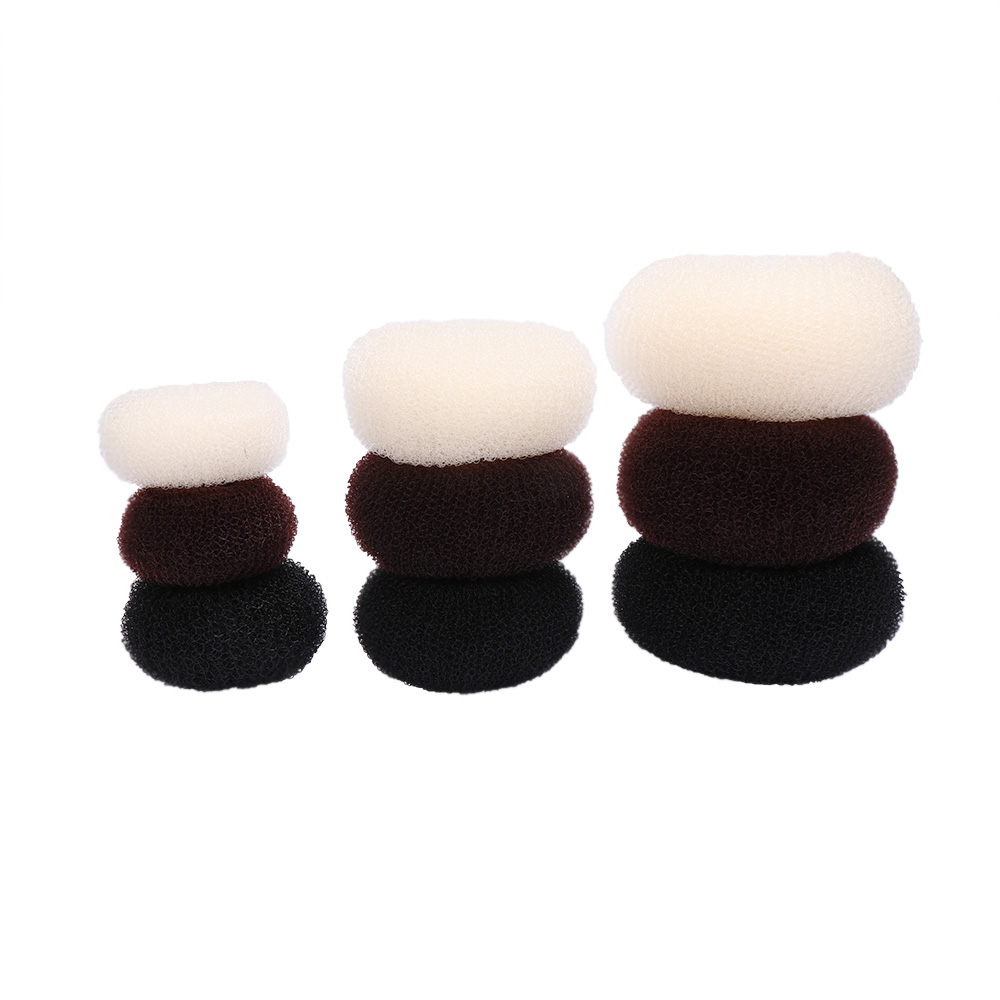 Donut Hair Styling Tools Messy Hair Bun Maker Women Hair Clip Hair Braid Elastic Hair Band Hair Accessories Girl Ponytail Holder