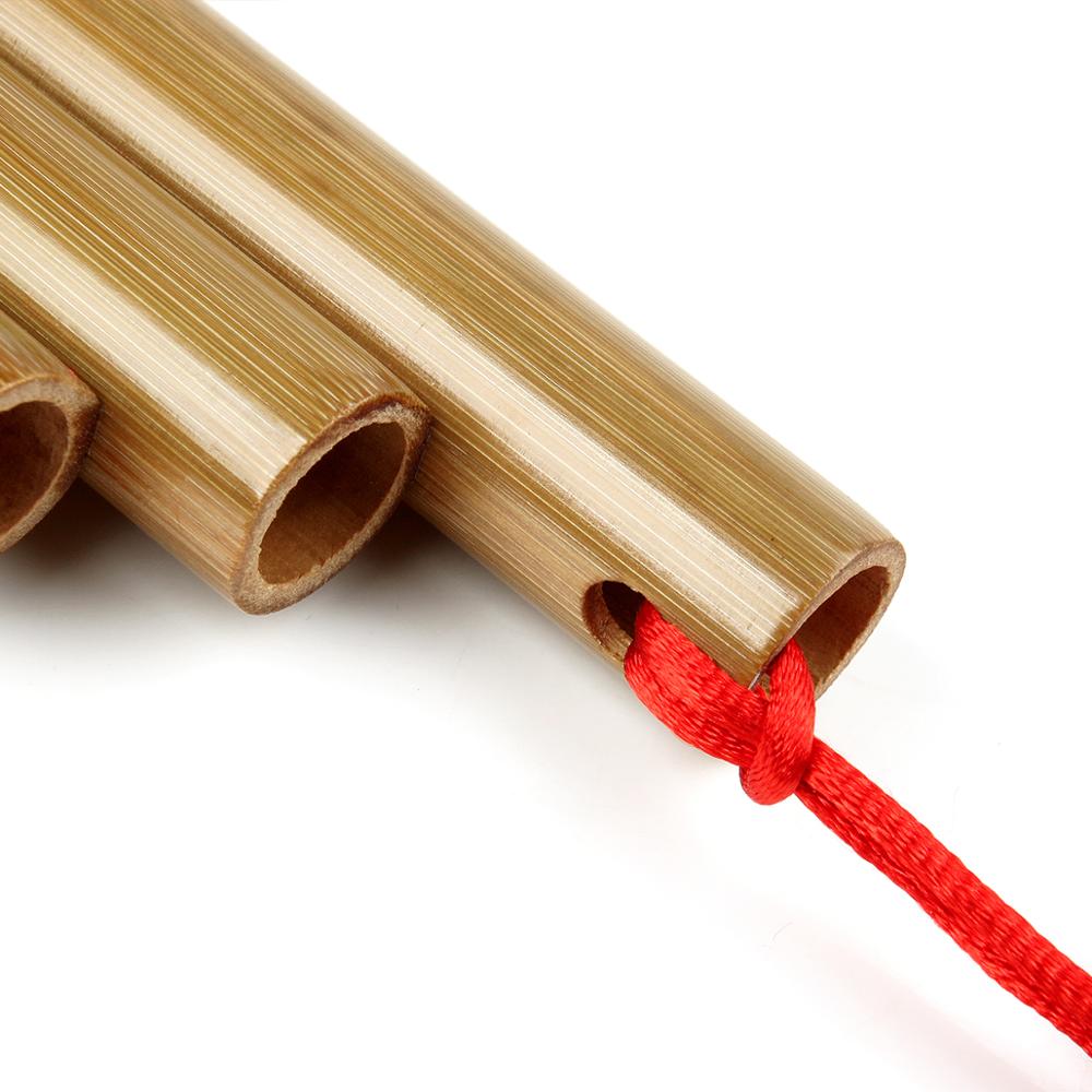 10 Pipes C Key Pan Flute High Quality Pan Pipes Woodwind Instrument Chinese Traditional Musical Instrument Bamboo Pan flute