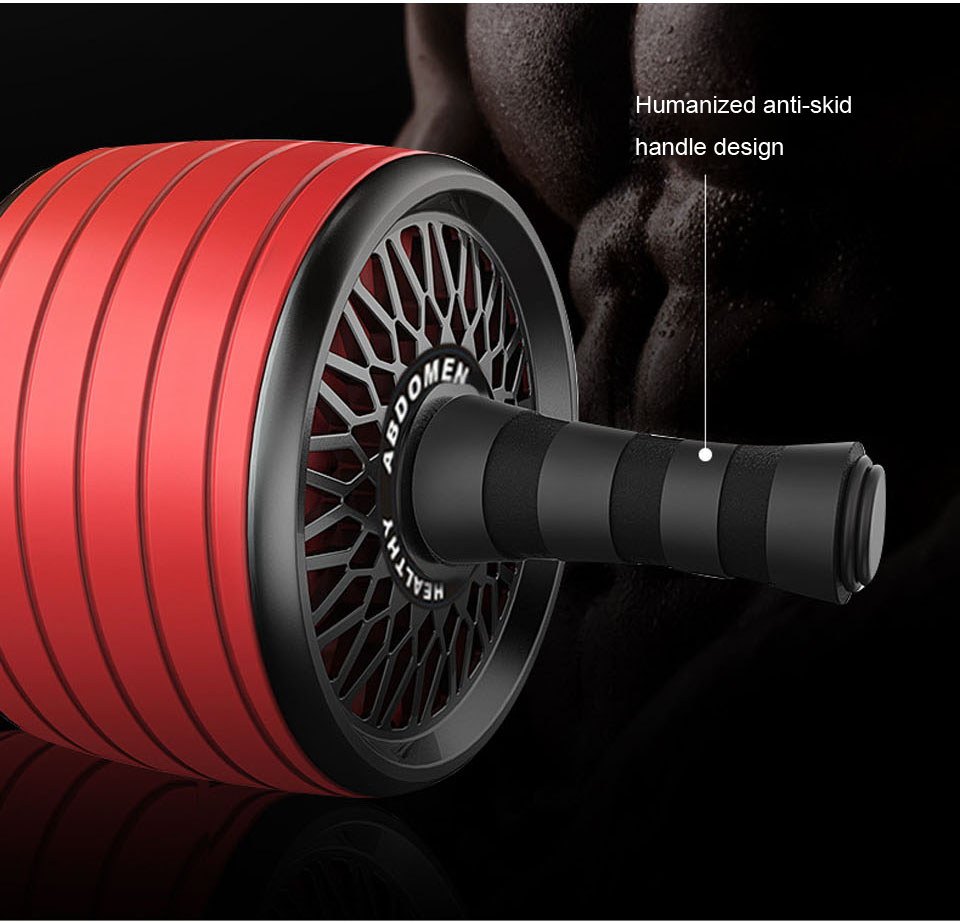 hot sale Power Ab Roller Wheel Muscle Exercise Equipment Wheel Abdominal Wheel Ab Roller For Arm Waist Leg Exercise Tools