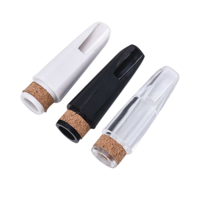 Professional Transparent Clarinet Mouthpiece Woodwind Instruments Part 1pc Mouthpiece For Bb Clarinet Clear / White / Black