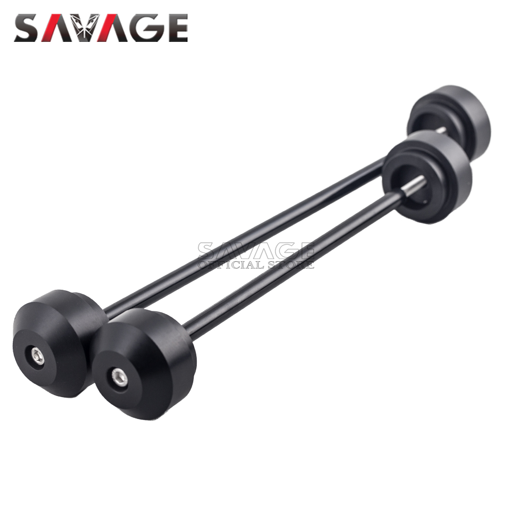 Rear Front Axle Fork Crash Slider For YAMAHA MT-07 FZ07 2013-2023 MT09 MT07 Tracer 700 XSR Motorcycle Wheel Protector MT 07 09