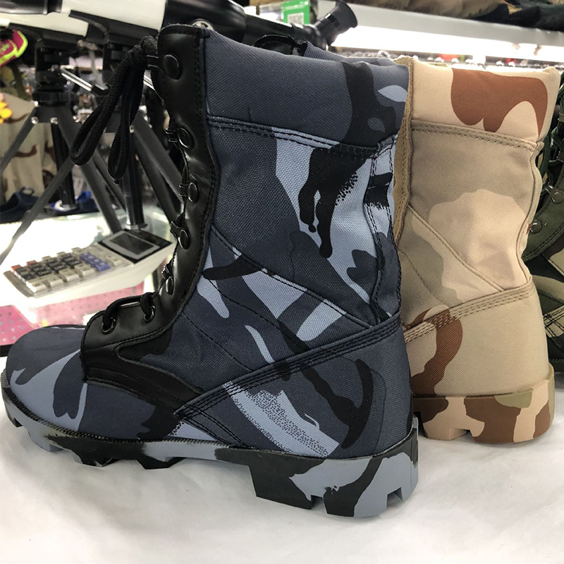 Camouflage Military Tactical Boots Mens Waterproof Hiking Walking Shoes Men Special Force Combat Desert Boots Male Work Shoes
