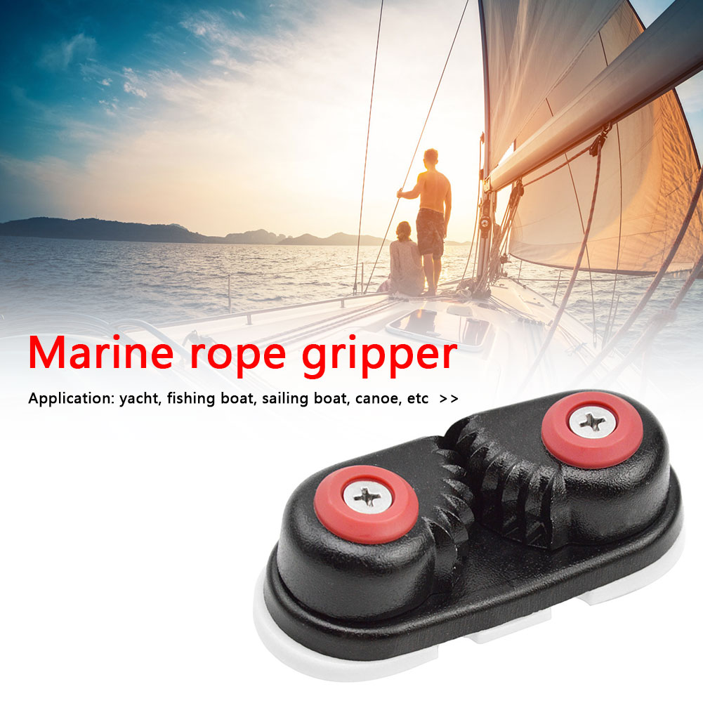 1/2PCS Aluminium Cam Cleat Boat Cam Cleats Fast Entry Rope Fairlead For Marine Sailing Sailboat Dinghy Canoe Kayak Accessories