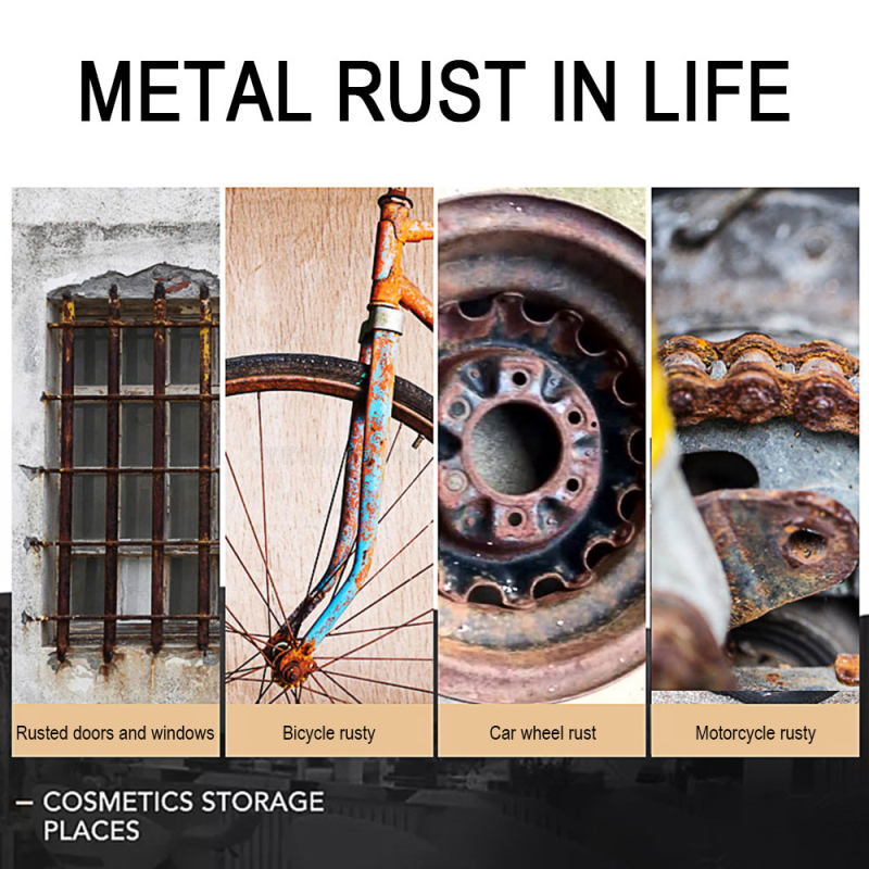30ml Rust Remover Rust Inhibitor Derusting Spray Car Maintenance Cleaning Metal Chrome Paint Clean Anti-rust Lubricant For Car