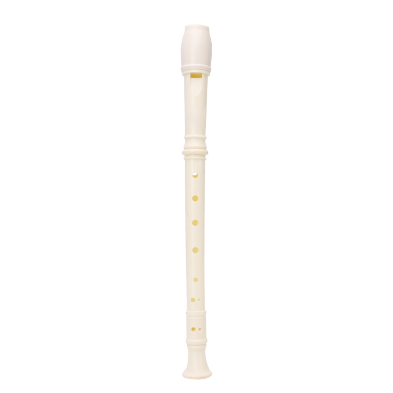 Plastic Instrument Musical Soprano Recorder Long Flute 8 Holes