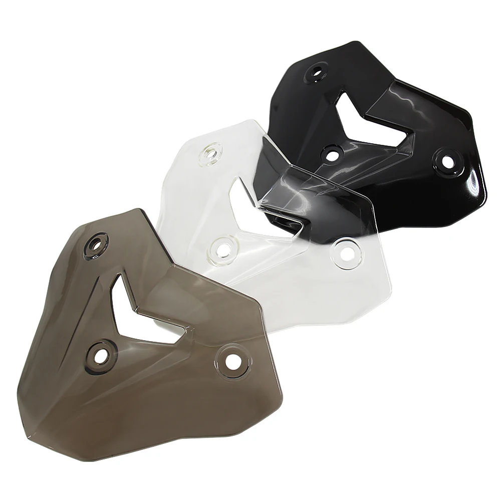 F900R Motorcycle Windscreen Windshield Shield Screen with Bracket For BMW F 900R F900R F 900 R Smoke Black Color Transparent