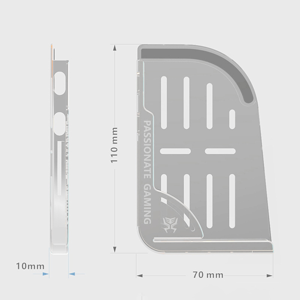 Controller 2Pcs Game ddmysmile Silicone Holder Trigger Gamepad Grip Handle For Ipad PUBG Mobile Game Ergonomic Handle Game Accessories Smile