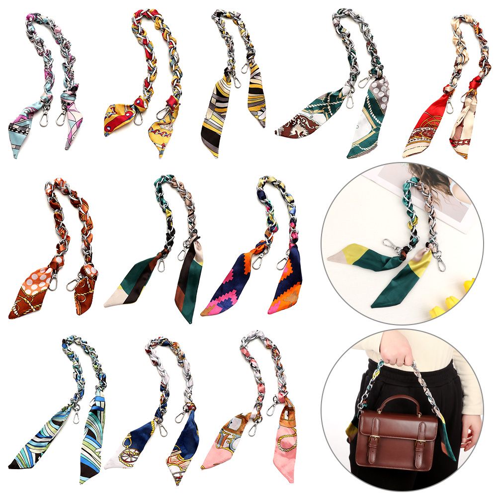 1Pcs Detachable Hardware Handbag Accessory Metal Alloy Bag Belt Silk Scarf Chain Bags Belt Straps Bags Chains