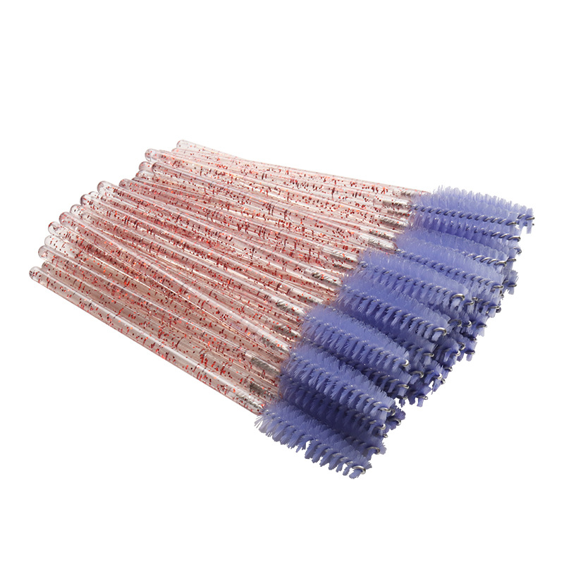 c f Dia pcs Crystal Eyelashes handle brush Mascara Wands Applicator Cosmetic Brush Disposable Make Up brushes Tool es