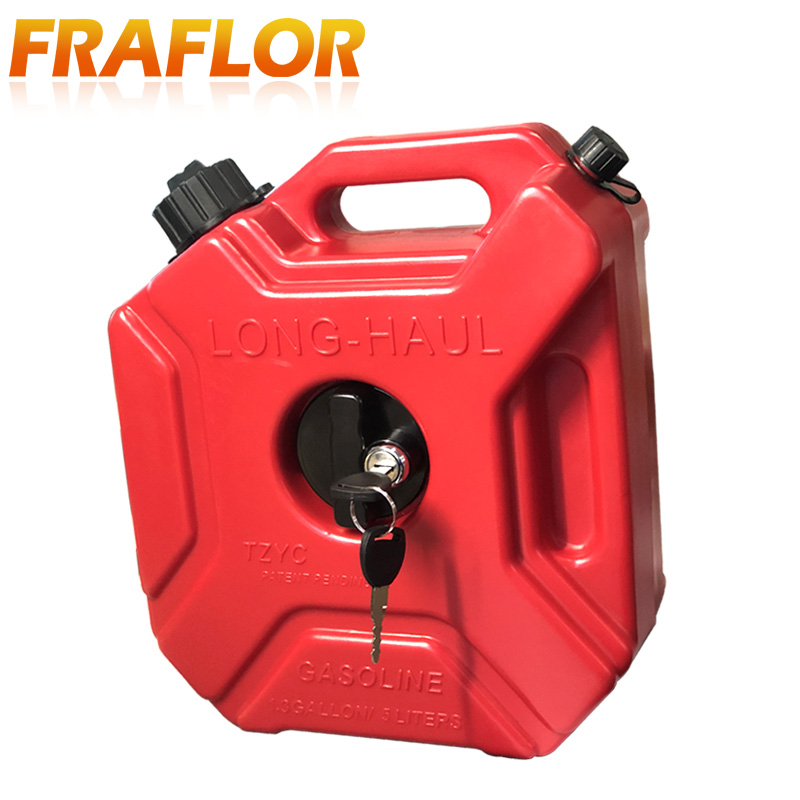 Updated Lock Clamp With Key For 3L 5L Fuel Oil Tank Mount Bracket Lock New Fastener Petrol Can Jerry Cans Holder for Motorcycle