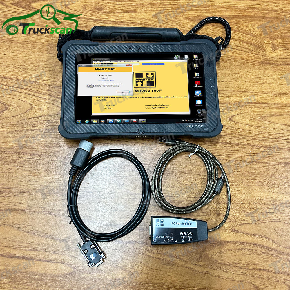 hyster yale forklift truck diagnostic scanner for Yale hyster PC Service Tool Ifak CAN USB Interface tool