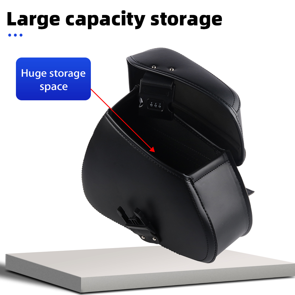 Motorcycle Retro Lage Side Tool Storage Bags Rear Seat For Harley Forty-Eight ALL YEAR Accessories Saddle Bag