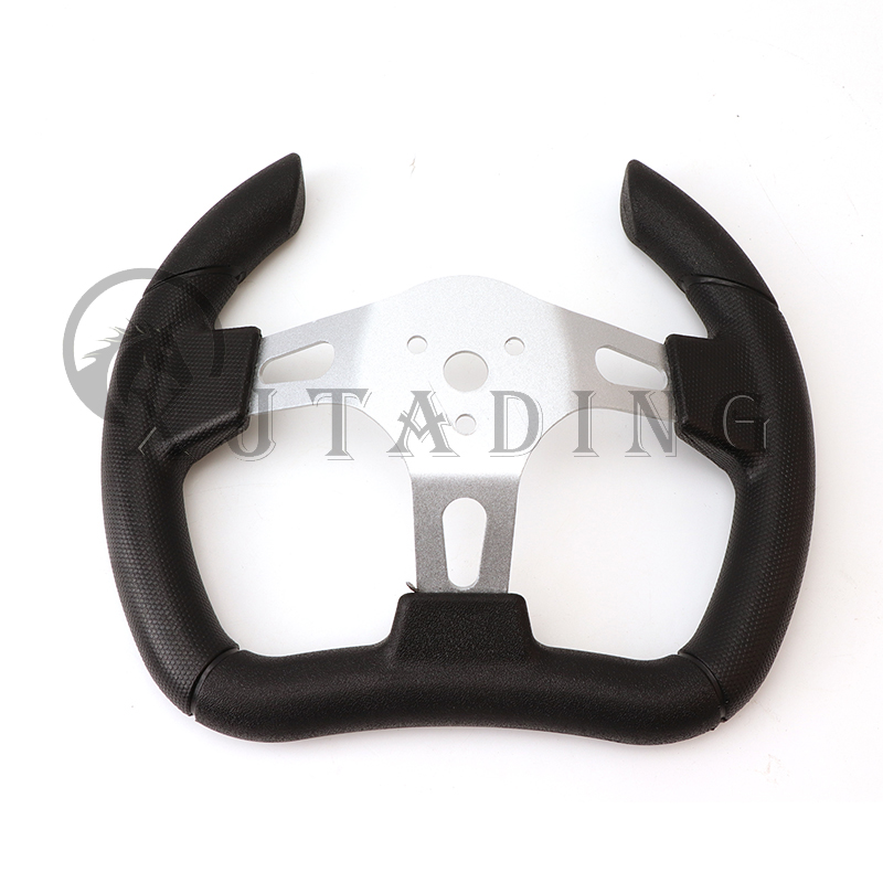 Car-styling 2025 Sport Steering Wheel new Racing Type PU Universal 280MM Aluminum Retrofit Modified Kart ATV parts