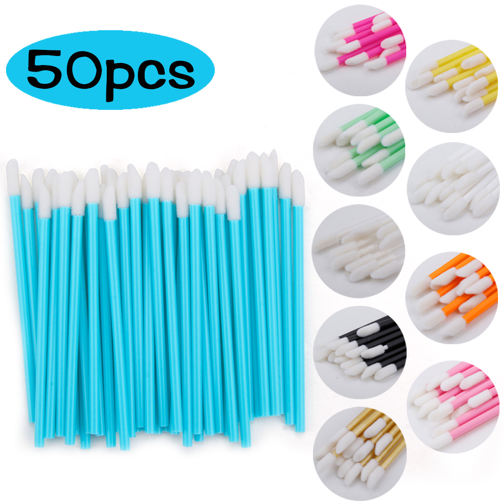 Disposable Brush Lipstick Lip Pcs Mascara Wands Liquid Gloss Lash Velour Applicators Make Up Brushes stick es