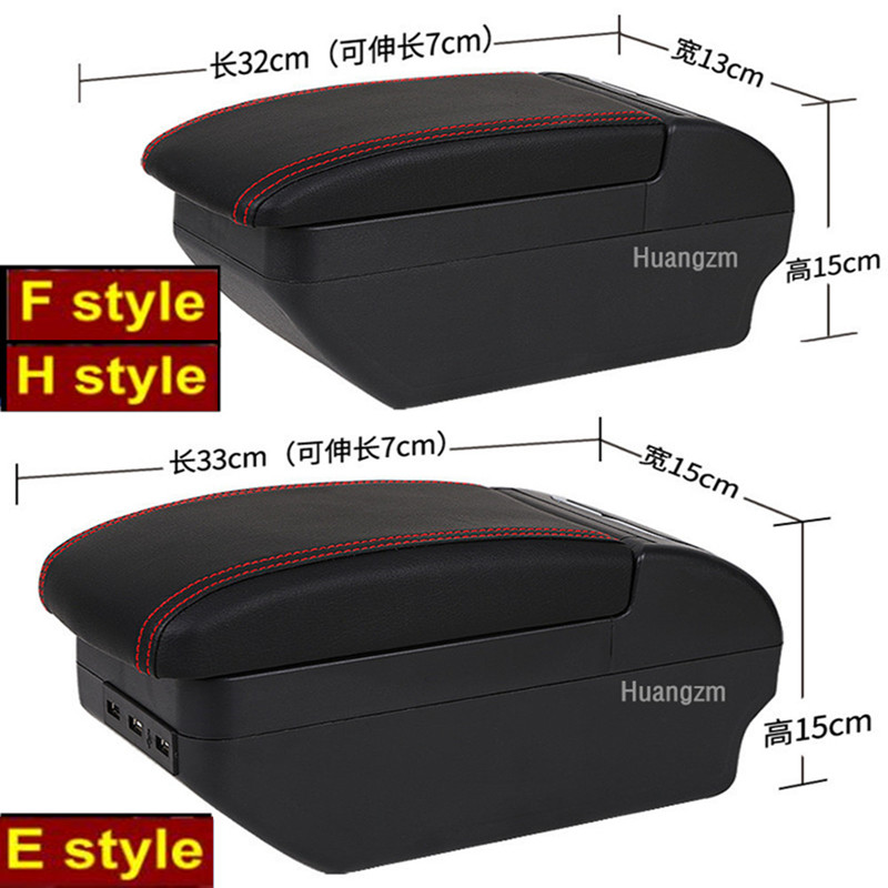 For Chevrolet Cruze/Holden Cruze 2009-2015 Armrest Box Center Storage box Interior Retrofit USB charging Car Accessories