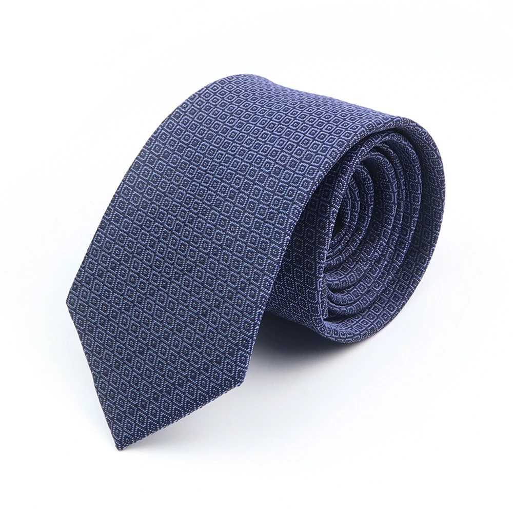 New Design Dot Wedding Men Tie Grey Blue Striped Paisley Flower Necktie Men Busin Dropshipping Groom Collar Accories GiftX241111