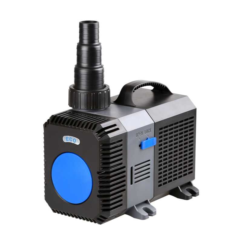 SUNSUN Submersible Adjustable Frequency Inline Water Pump for Aquarium Fish Tank Garden Pond Water Feature Koi Fish Filter Pump