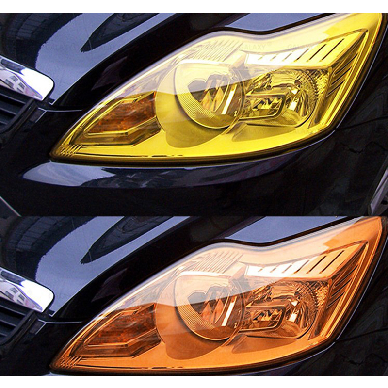2M Car Light Sticker Headlight Tail Light Tint Vinyl Film For Polo Passat CC Golf 5 6 7 MK4 MK5 MK6 Bora Beetle