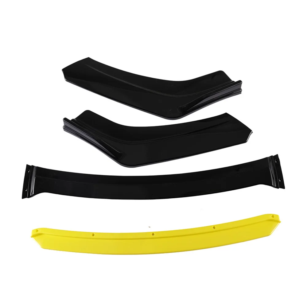 Universal Car Front Bumper Lip Splitter Universal Spoiler Diffuser Lip Kit For e46 e90 new e60 e36 2025 e39 f10 f20 car accessories