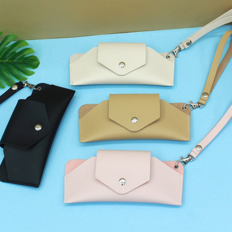 Portable Glasses Holder Leather Glasses for Case Sunglasses Bag Pouch Large Portable Glasses for Case Container Cover Ul