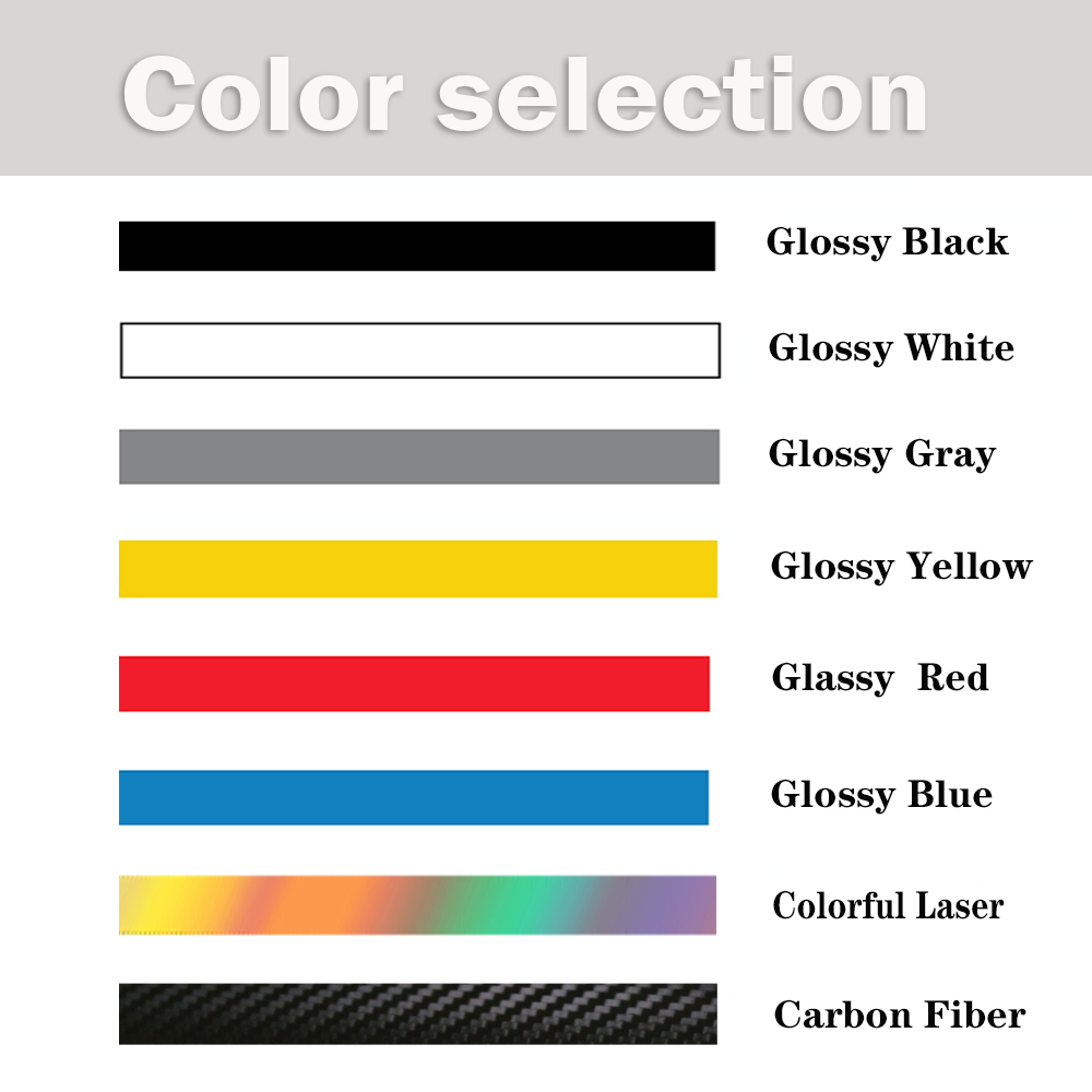 Car Sticker C63 Style Side Door Stripe Body Sport Racing Decal for Mercedes Benz GLC Class X253 Coupe C253 AMG Accessories