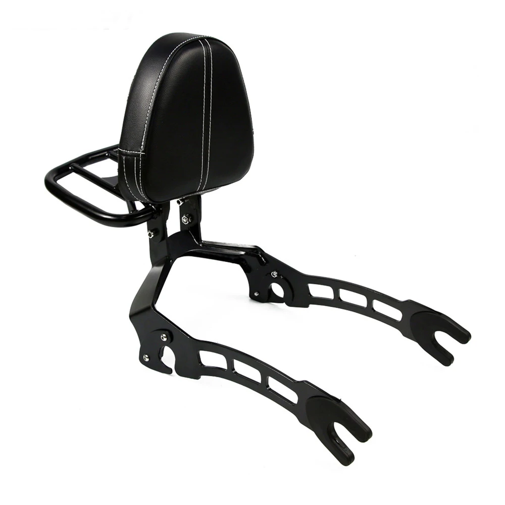 For Indian Scout 2015-2023 Scout Sixty ABS 2016-2023 Motorcycle Passenger Rear Detachable Backrest Sissy Bar With Luggage Rack