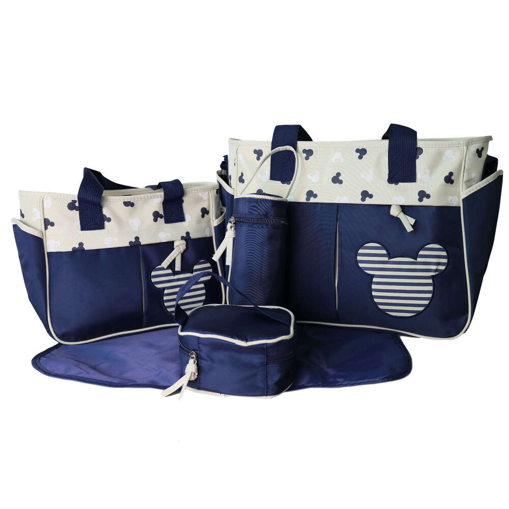 New Large Capacity Multi functional Set Maternal and Baby for Outgoing Fashion One Shoulder Mommy Bag Self sold