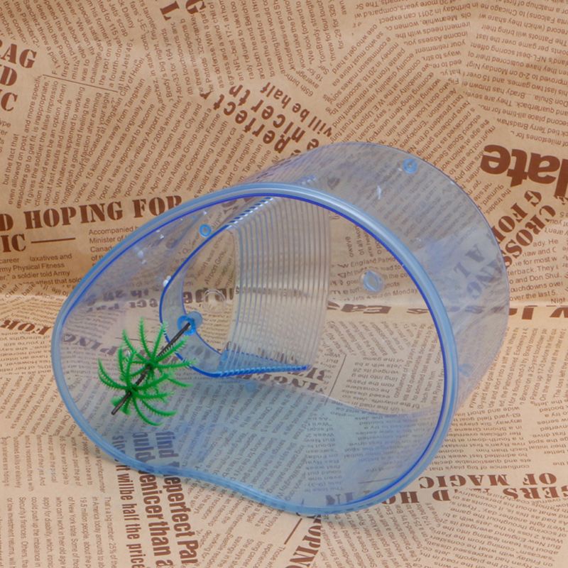 Plastics Terrarium Small Turtles Tanks Aquarium Basking Island with Ramp