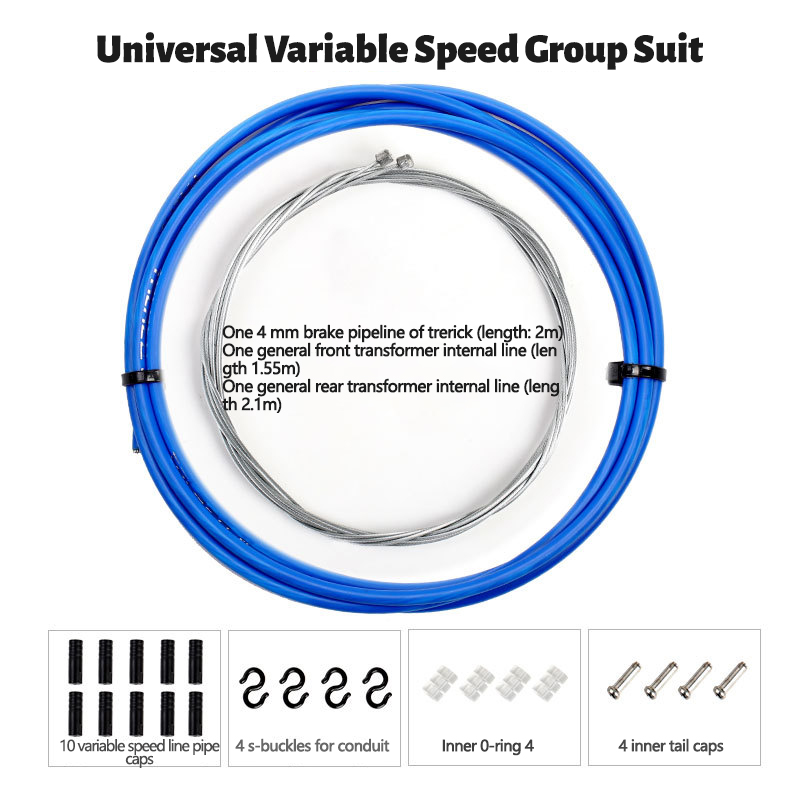 Shifters Derailleur Brake Wire Tube Line Hose Basic Brake Cable Sets Housing Group Sets For MTB Bike Mountain Road