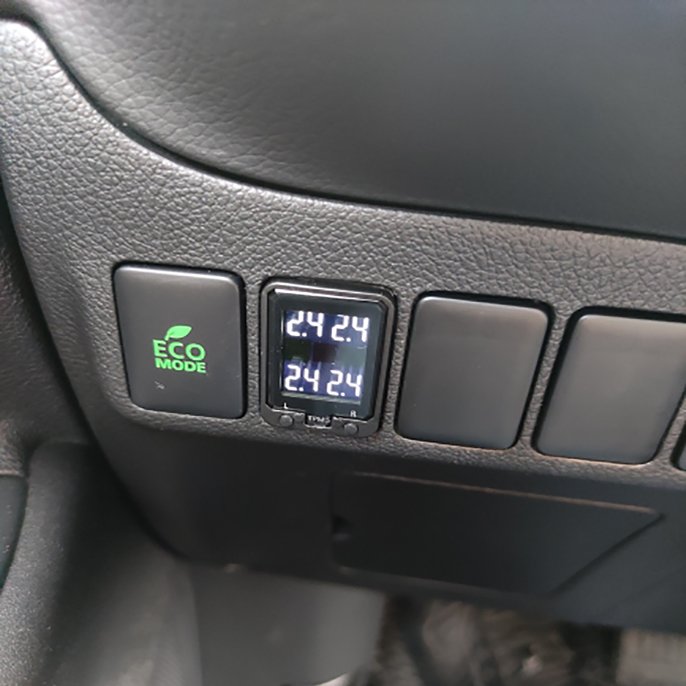 new Car LCD Digital Tire Pressure Monitor Systems Safety Alert Unit OBD 2025 TPMS for Toyota RAV4 Corolla Prado Camry Prius Alphard Siena