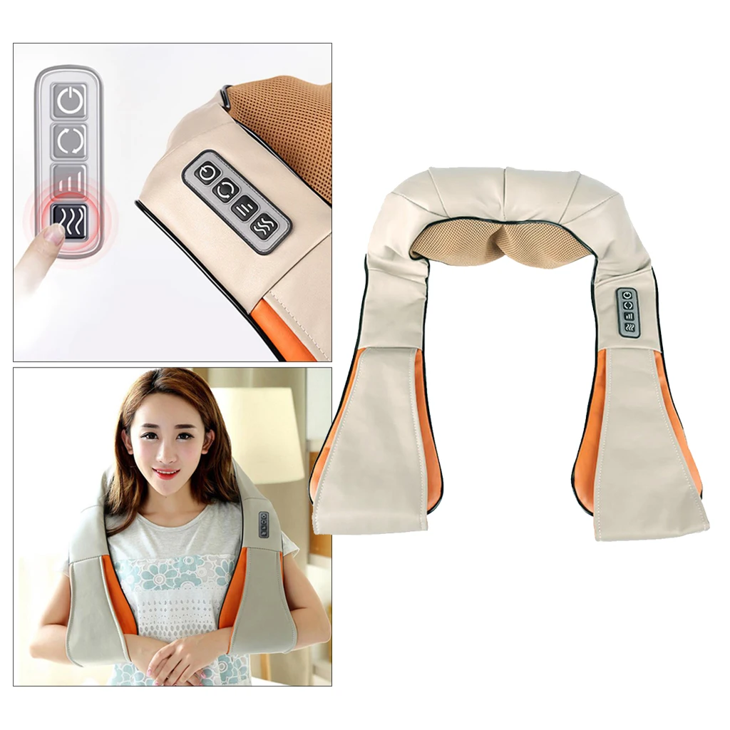 Massager for Neck and Back with Heat EU Plug Back Pain Relief Massage Shoulder Massage Tools