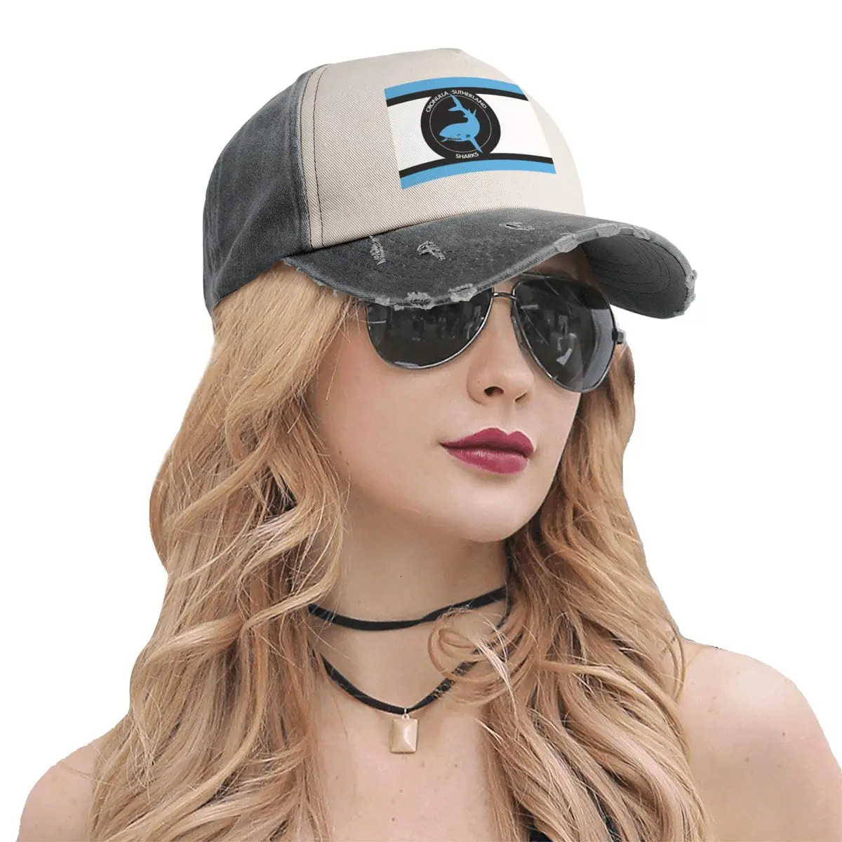 Cronulla Sharks Old Baseball Cap Custom Ball funny hat Cosplay For Women Mens 240410