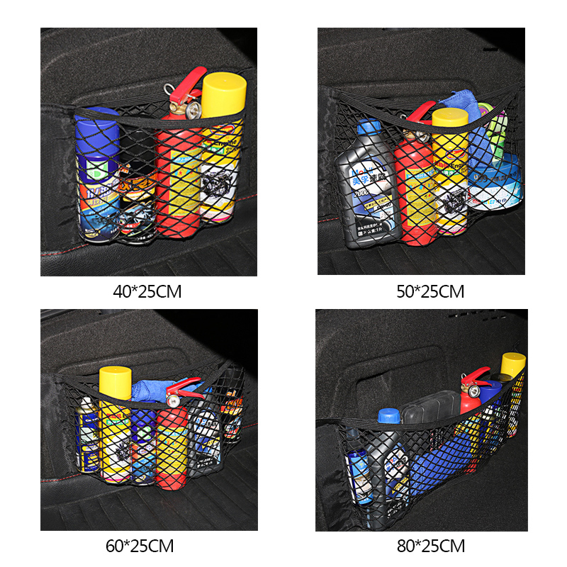 Car Accessories Organizer Net Mesh Seat Elastic Magic Storage For Renegade E Box Citroen C Kia Ev T Roc 5