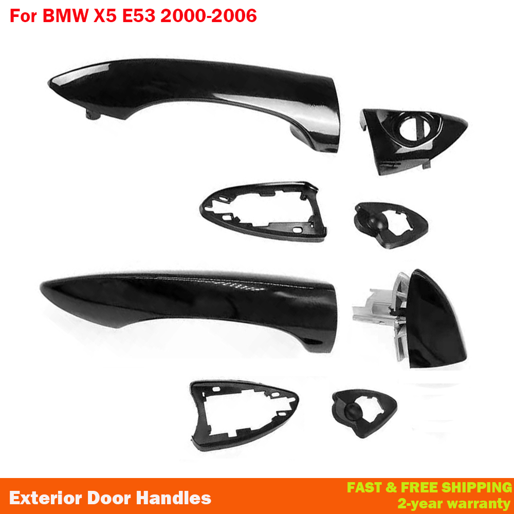 RHD Car Exterior Door Handles Car Right Side Door Handle Outer new Outside For 2025 X5 E53 2000-2006 ABS Car Accessories
