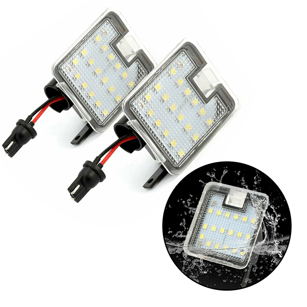 Car Pathway Lights LED Puddle Lamps Under Rear View Side Mirror For Mondeo MK4 Focus Dopo Escape C-Max