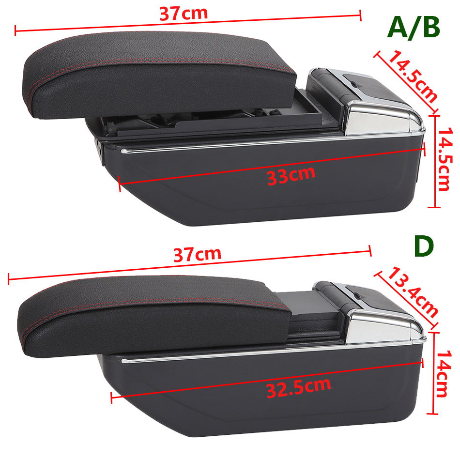 For Skoda Fabia Armrest For Skoda Fabia 3 III Combi 2015-2021 Car Armrest box Retrofit parts Storage box car accessorie