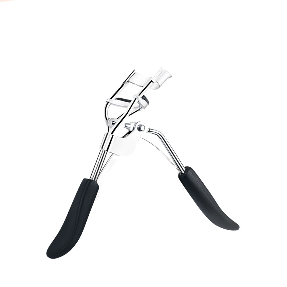 Mental Curler Makeup Professional Eyelash Eyelashes Tweezers Clip Tools Lash with Silicone Replacement Pads es