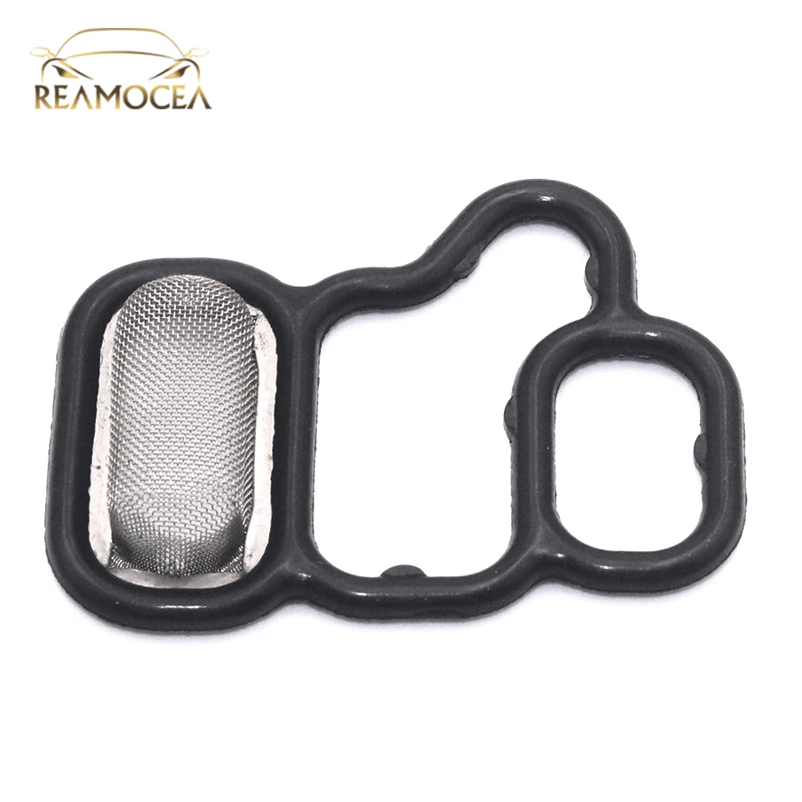 Reamocea VTEC Solenoid Gasket Spool Valve Filter Screen Seal 15815-RAA-A02 For Honda Civic Integra Type-R Accord K24A3 Acura