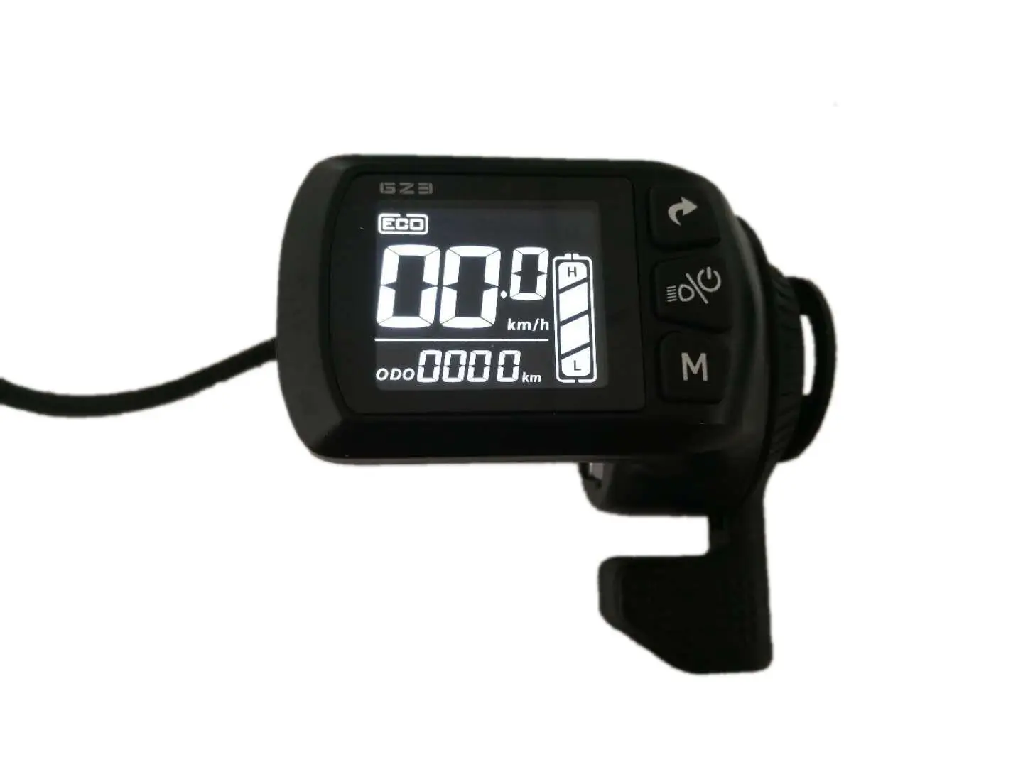 24V 36V 48V 52V 60V Electric Bicycle Bike LCD display With Thumb Shifter Handle For E- Scooter GZ3 Panel Parts