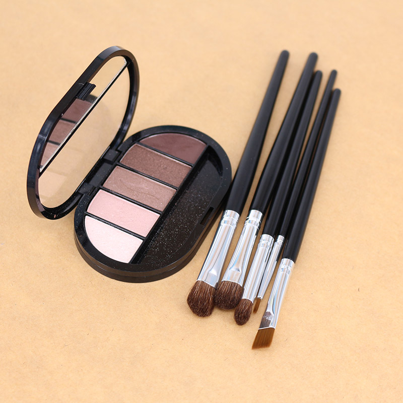 d c Makeup Brushes Set Professional Eyes pcs Eye Shadow Liquid Liner Brow Cream Crease Pencil Blending Smudge Beauty Tools Kit