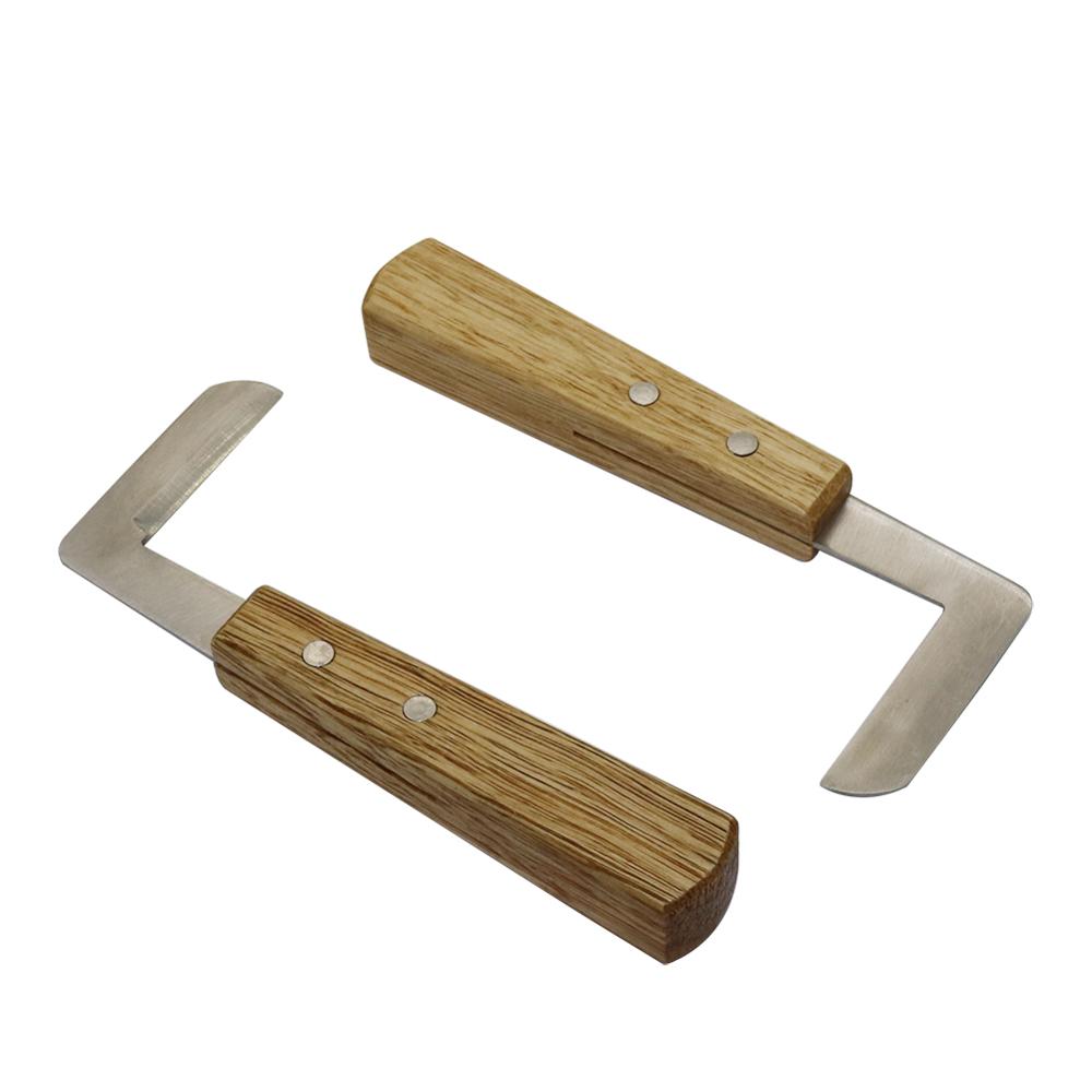 Livestock Cattle Horse Hoof Knife Shears Double Edge Animal Foot Pruning Tools Veterinary Right/Left Hand Hoof Repairing Knife