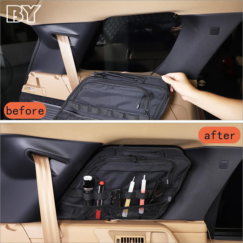 Large Capacity Trunk Storage Bag Multi-Pockets Cargo Bag For Range Rover Vogue 2023-2024 Stowing Tidying Accessories