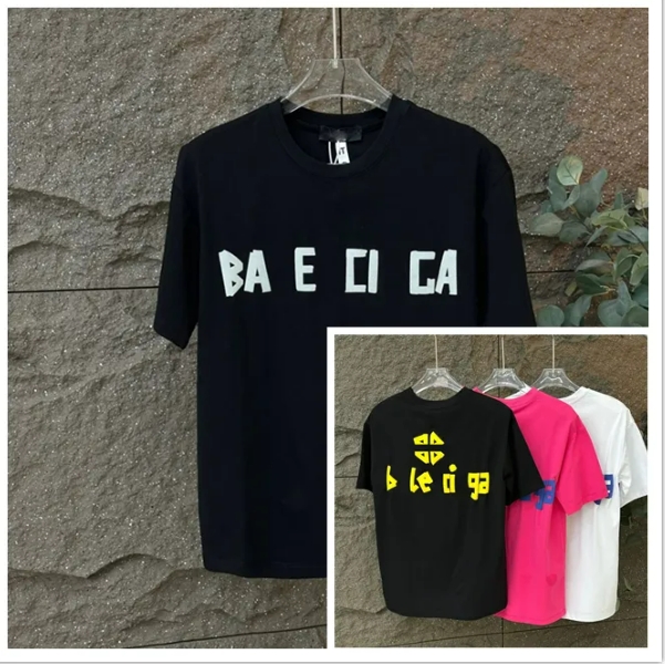Mens Designer T Shirt Loose Womens Tees Tops Man Casual Shirt Luxurys Clothing Streetwear Shorts Sleeve Polos T shirts Asian Size S-5XL free shipping