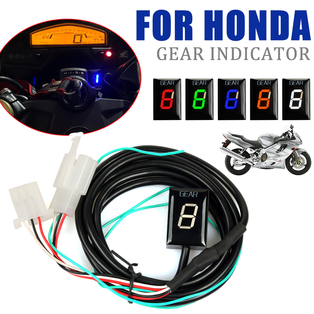 Gear Indicator For HONDA CB600F CBF600 CBR 600 F Hornet F4 F4i FS GL1800 CB 400 SF VFR 750 CBR 954 RR CBR900RR Speed Display