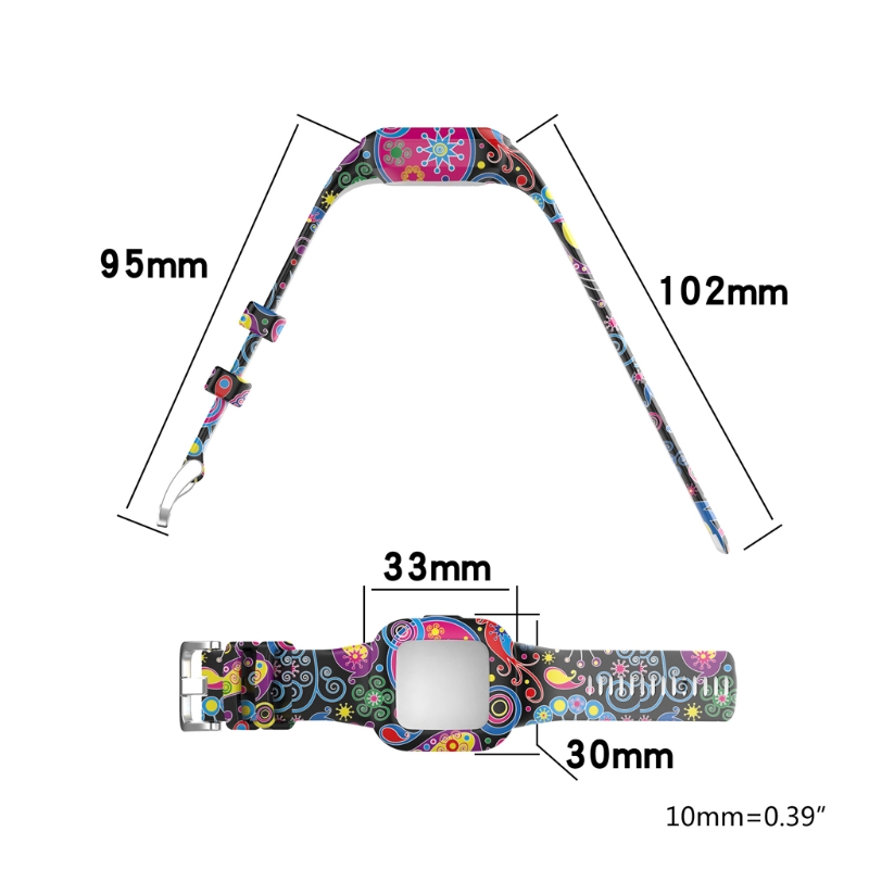 Children's Pattern Silicone Strap for garminFit JR 3 Universal Smart Sport Watch Wristband For -Garmin vivofit JR.3 Kids Band