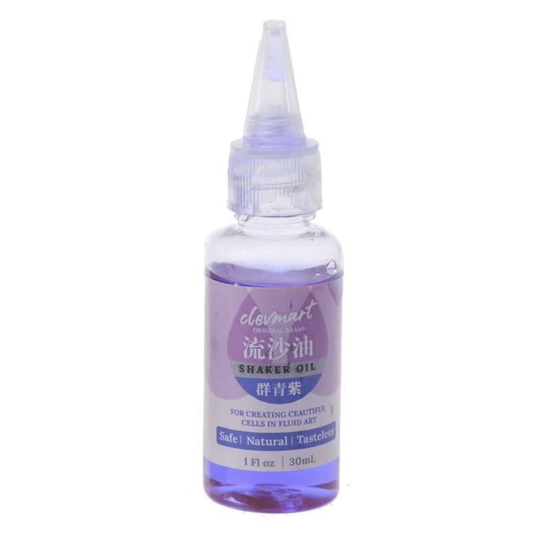 30ml Silicone Pouring Oil Acrylic UV Epoxy Resin Silicone Mold Liquid Flow Art Oil Resin Shaker Quicksand Oil Art Dropship