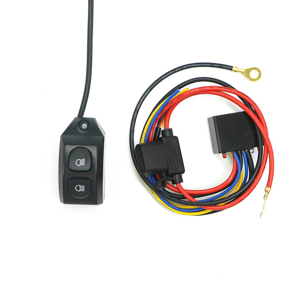 For BMW R1200GS R1250GS Adventure F850GS F750GS ADV LC R1200 GS Handle Fog Led Light Switch Control Smart Relay Wiring Harness