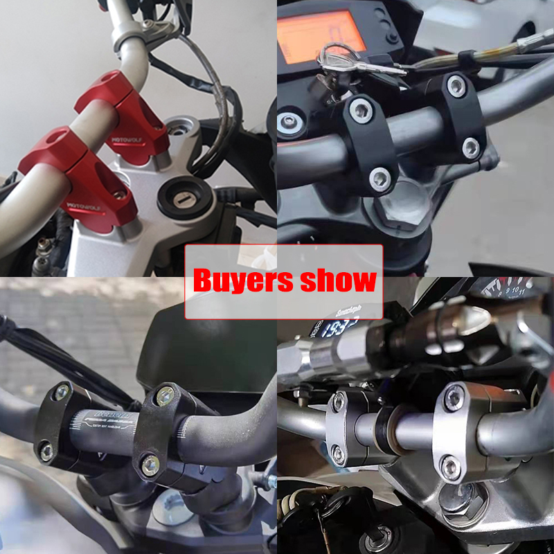 For HONDA CBF500 CBF600 CBF1000 CBF 500 CBF 600 CBF 1000 Motorcycle 3 new Colors Handlebar Riser Bar Mount 2025 Handle Clamp 28mm/22mm