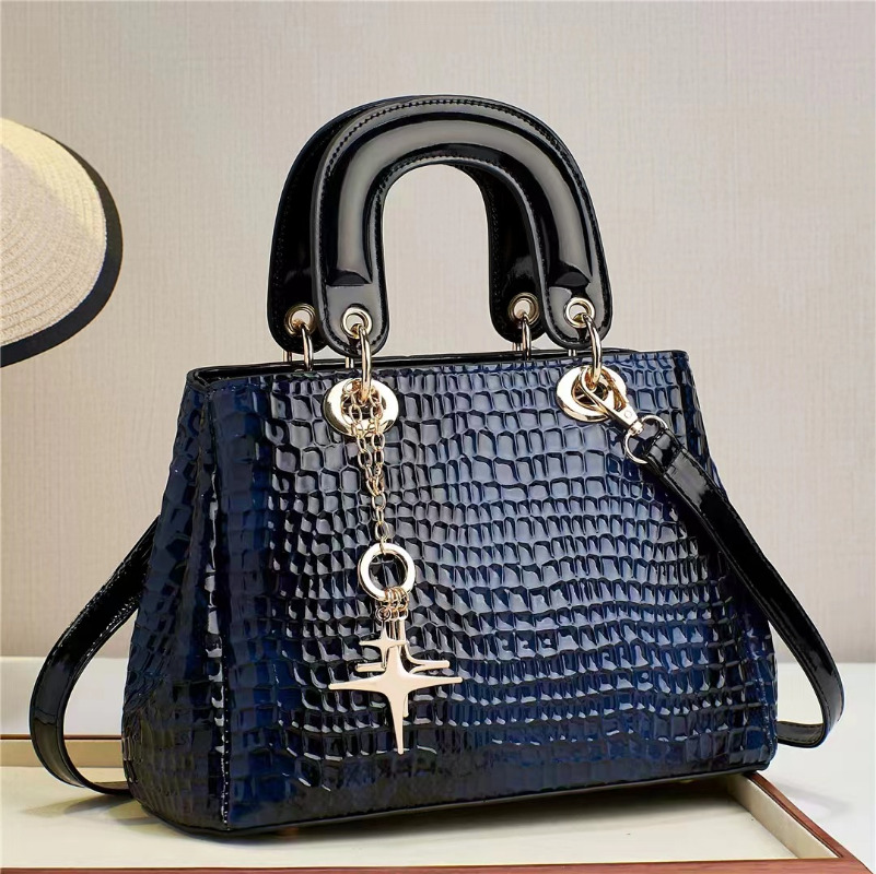 High Quality Leather Women's Handbag Designer Single Shoulder Women's Large Handbag Office Bag